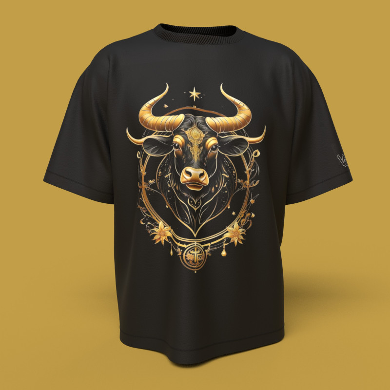 Nandi Print Oversized T shirt