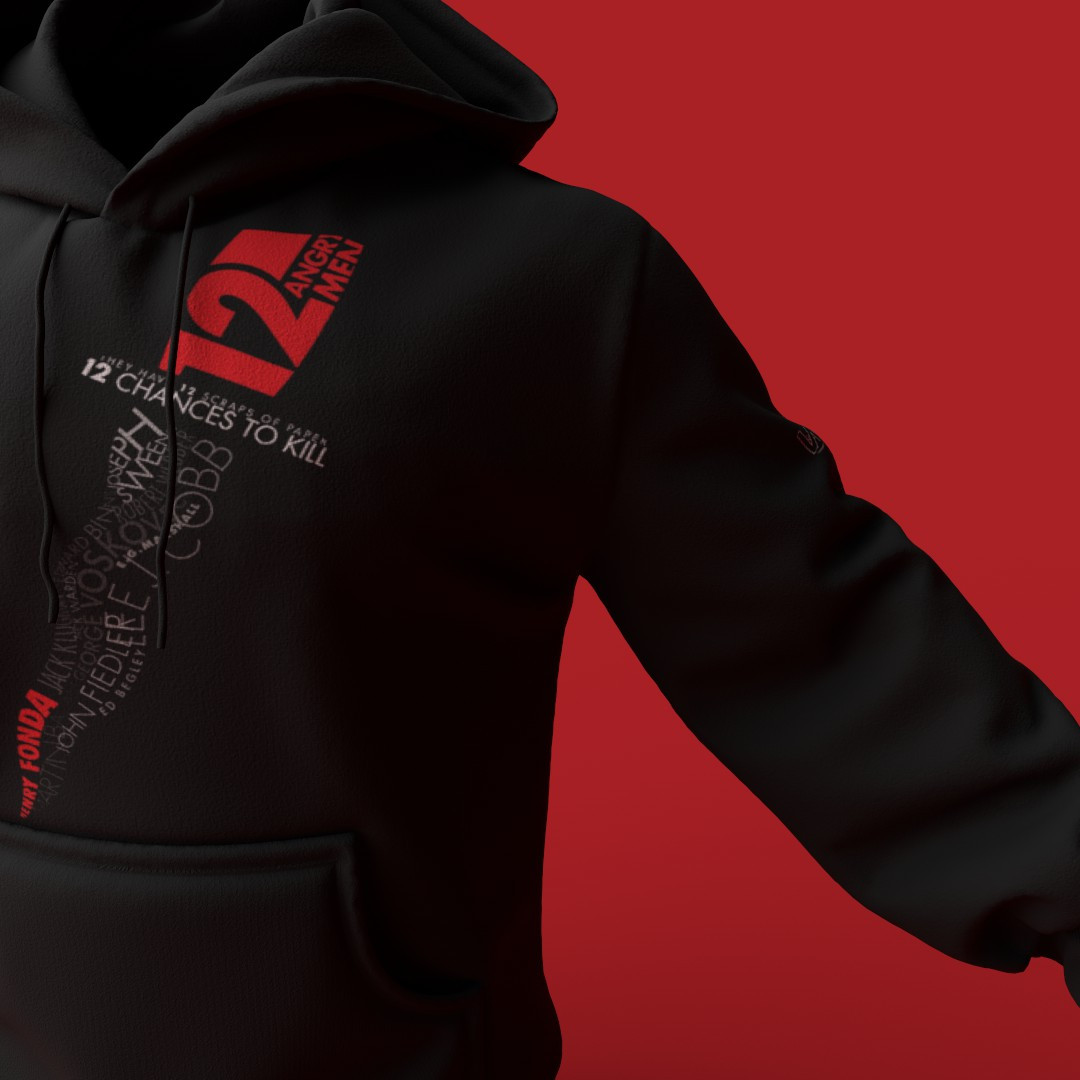 Premium Black Hoodie