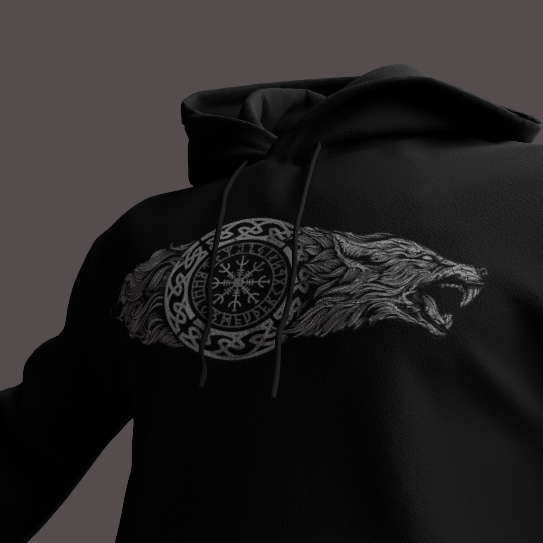 Premium Wolf Hoodie