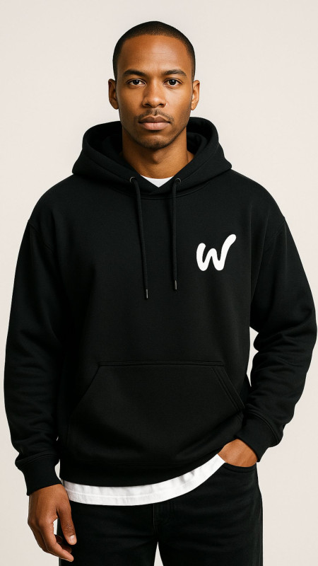 Noir Luxe Hoodie